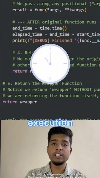 What are Python Decorators? #pythondecorator #python #thedatahouse_official