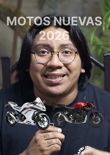 Motos que llegan en 2026: Kawasaki Ninja 300 y Honda Hornet 500