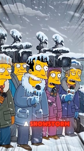146K views · 1.6K reactions | The Simpsons’ 2026 Snowstorm...