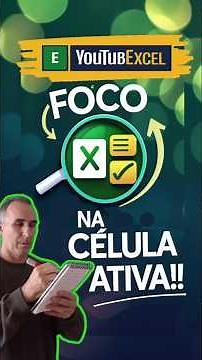 EXIBA o valor da célula ATIVA com VBA no Excel, passo a passo (Excel VBA Básico 29)