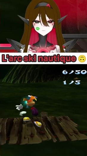 Ski nautique et poulets fantôme 🙃 #vtuberfr #vtuber #twitch #rayman2