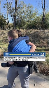 53K views · 846 reactions | 'HERE FOR THE COMMUNITY': Two Fayette County animal control officers became unlikely heroes Monday when they rescued a child on the autism spectrum who had run away from school and was heading toward a dangerous stretch of New Circle Road. | LEX 18 | Facebook
