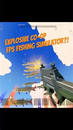 Fishing Goes Ballistic in an Absurd New Co-Op FPS Fishing Sim! #gaming #indiegame #casualgaming