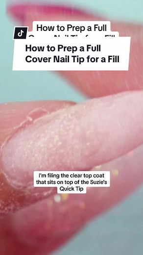 You can still get some life out of a Full Cover Nail Tip that has grown out 👉🏼 Here’s how to prepare the tip and the natural nail for a fill ✨ Shop this nail tutorial at: nailcareer.com/store 🪄 Watch full in depth nail tutorials on YouTube: nailcareereducation 🎓 #nailcareereducation #nails #nailtech #diynails #nailtutorial #naildesigns #nailtok #nailsoftiktok #nails💅 #nailtechcheck #nailtechlife #nailartist #naildesign #nailinspo #beginnernailtech #acrylicnails #gelnails #fakenails #presson