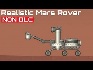 How To Build A Realistic Mars Rover In Space Flight Simulator | SFS 1.52 [Non DLC]