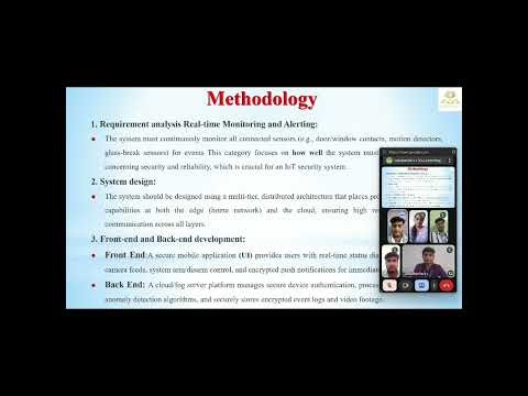 IoT Based Smart Home Security and Intrusion Detection System Secure Communication...