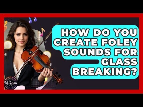 How Do You Create Foley Sounds For Glass Breaking? - The Musician Encyclopedia