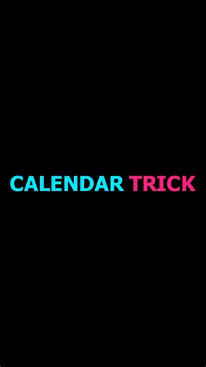 Become a Human Calendar! 🗓️ (Mental Math Hack)