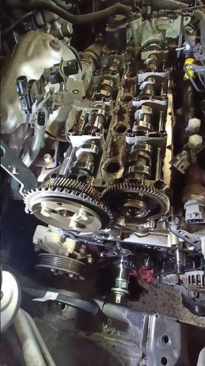 C.D Hyundai ix35 2.0l CRDI timing belt replacement #mechanics