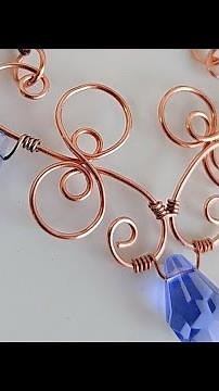 Easy Elven Wire Wrap Necklace Tutorial