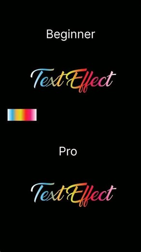 illustrator Trick For creating multicolor gradient text