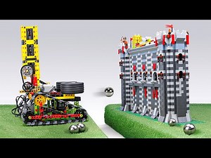 Lego Machines Breaking Walls!