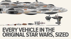 Star Wars Vehicles by Size