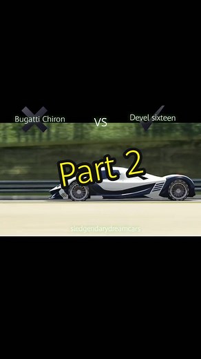 Bugatti Chiron vs Devel Sixteen: Horsepower Battle on Curves