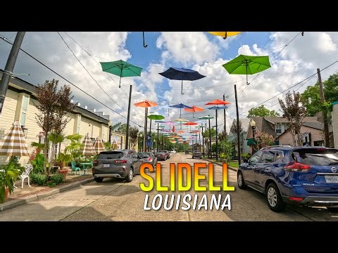 Slidell Louisiana Driving Through