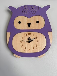 Owl Wall Clock - Etsy UK