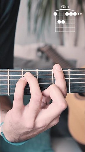 How To Play "G#m" Guitar Chord // Beginner Guitar Chord Series #24 #Shorts