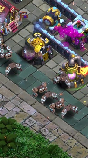 Let it rain Meteor Golems! They've joined your regular army for the next 24 hours at Town Hall 10 .