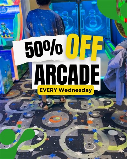 The Fun Lab on Instagram: "🎮 Wednesdays just hit different. 🎮 Half-price arcade play means double the tickets, double the thrills, and double the reasons to celebrate midweek. From racing rivals to prize chasers, everyone wins on Wednesdays at The Fun Lab. 🏆✨ Bring your crew, stack up those high scores, and make Wednesday the best night of the week. 🙌 #TheFunLab #ArcadeFun #HalfPricePlay #BlaineMN #MidweekMagic #Arcade"