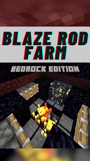 IceCoffey (@icecoffeyofficial) - Automatic Blaze Rod Farm Minecraft 1.18.2 Bedrock Edition Redstone Tutorial!