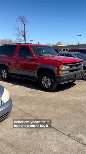 104K views · 1.5K reactions | 2 Door Chevy Tahoe Needs TLC ! #2doortahoe #chevytahoe4x4 #chevrolet #chevytrucks #1996 #tahoe #autorecycling #junkyard #autopartscity | Auto Parts City, Inc. | Facebook