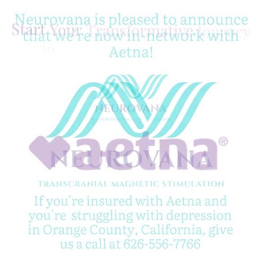 Neurovana is pleased to announce that we're now in-network with Aetna!