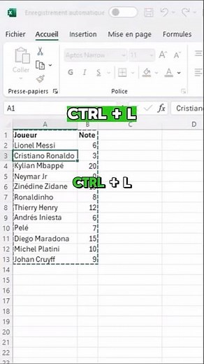 📊 Tu veux créer un vrai tableau Excel en quelques secondes ? #excel #exceltips #formationexcel