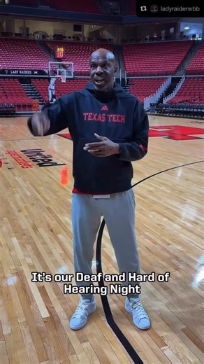 whyIsign: Stacy Abrams on Instagram: "This happened last week, but I wanted to share this. I thought that it was cool that Adrian Walters, coachadub , the Associate Head Coach at Texas Tech- Lady Raiders basketball team signed to encourage people to come to ASL night. I did not know who he was so I did some homework on him and found out that he was an assistant coach for two seasons then became head coach at Gallaudet University back in the 90’s. It was cool seeing him still using his sign langu