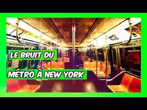 Le Bruit Du Métro à New York - Son Du Voyage Relaxant En Métro