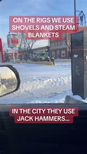 A jackhammer… really?… #oilfield #podcast #oilfieldstrong #funnyprank #bluecollar #comedy #working