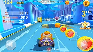 Unity King Car Runner Complete Project 1.1 卡丁车游戏源码