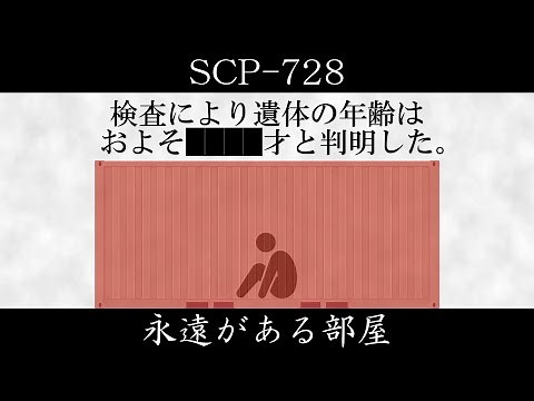 [Slow introduction] SCP-728 [The room where eternity exists]