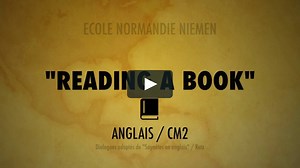 Reading a book CM2