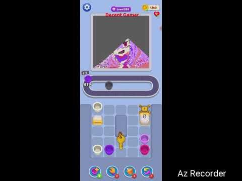Color flow Art puzzle level 208 walkthrough solution