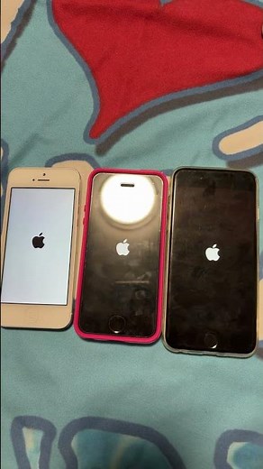 iPhone 5 iOS 7 vs iPhone 5s iOS 8 vs iPhone 6 iOS 9 Boot Up Test