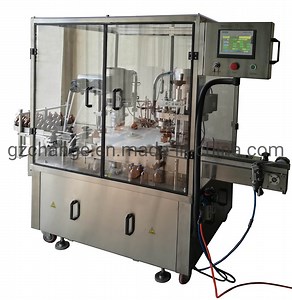 [Hot Item] Dropper Pump Cap Filling Sealing Labeling Machine