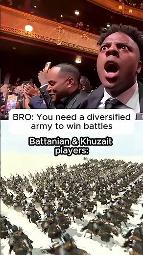 BRO: You need a diversified army to win battles in Bannerlord, meanwhile Khuzaits and Battanians