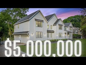 TOURING A LUXURY NEW CONSTRUCTION $5M HOME IN DEMAREST NJ!