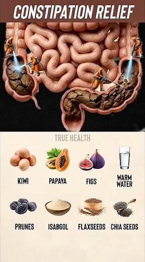 Constipation Relief Foods | How To Clear Blockage Naturally