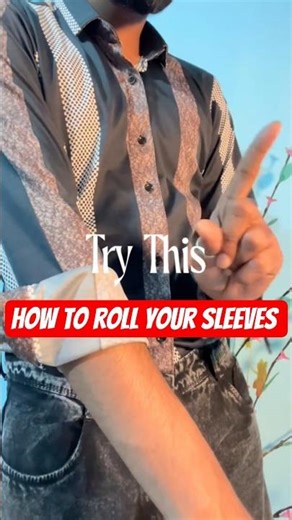Easy Sleeves roll 😱 #mensfashion #tipsandtricks #ootdguide #style