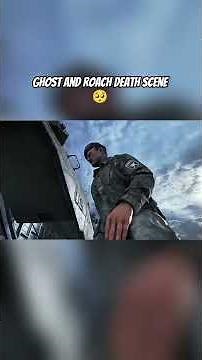 Ghost and Roach Death Scene | Modern Warfare 2
