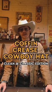 Coffin crease cowboy hat! Clean and classic version! We’ve been getting a ton of questions about the coffin crease, and how versatile it is. I wanted to show y’all that you can make a good looking, classic cowboy hat with this crease. It’s not just something that needs to be all razzle dazzled up. It looks good with just a classic horse hair band. What should we make next? Stay wild! #westernfashion #westernstyle #mensfashion #cowboyhat #mensstyle #fashion #outlawcountry #westernlifestyle #cowbo