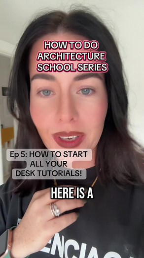How to start every architecture desk tutorial #architecture #howtodoarchischool #architecturestudent #advice #hack