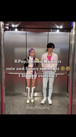 KPop Demon Hunters cute and funny moments 😂 pt32 #kpdh #kpop #kpopdemonhunters #cosplay #rumi #jinu