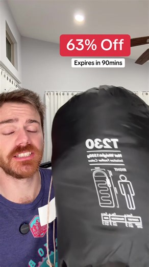 Last Chance: 63% Off BLACKDOG Adult Sleeping Bag