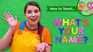5.1K views · 150 reactions | Caitie demonstrates the gestures and shares some activity ideas for the song What's Your Name? Perfect for ESL, EFL, preschool, and kindergarten classes! | Super Simple | Facebook