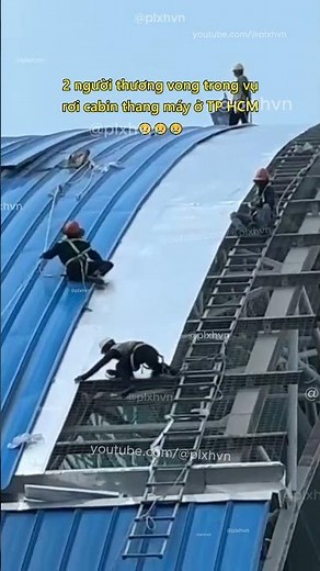 2 người thương vong trong vụ rơi cabin thang máy ở TP HCM 😢 #tintuc #antoanlaodong #tainan