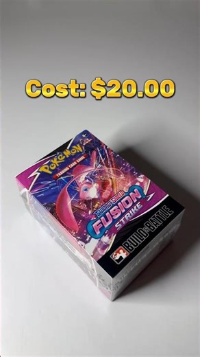 I open a Pokemon Fusion Strike Box