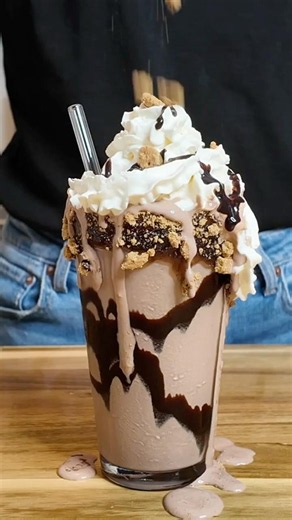 The Ultimate Chocolate Cheesecake Milkshake
