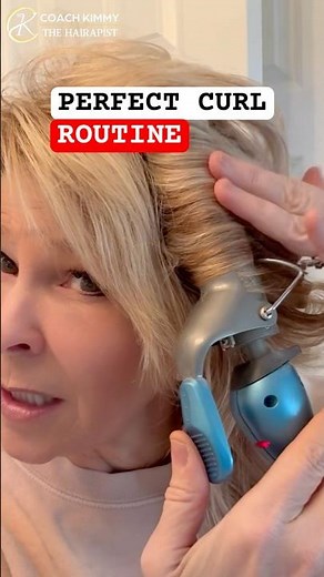 The PERFECT Curl Routine! The End Result #haircurls #hairstraightener #flatironcurls